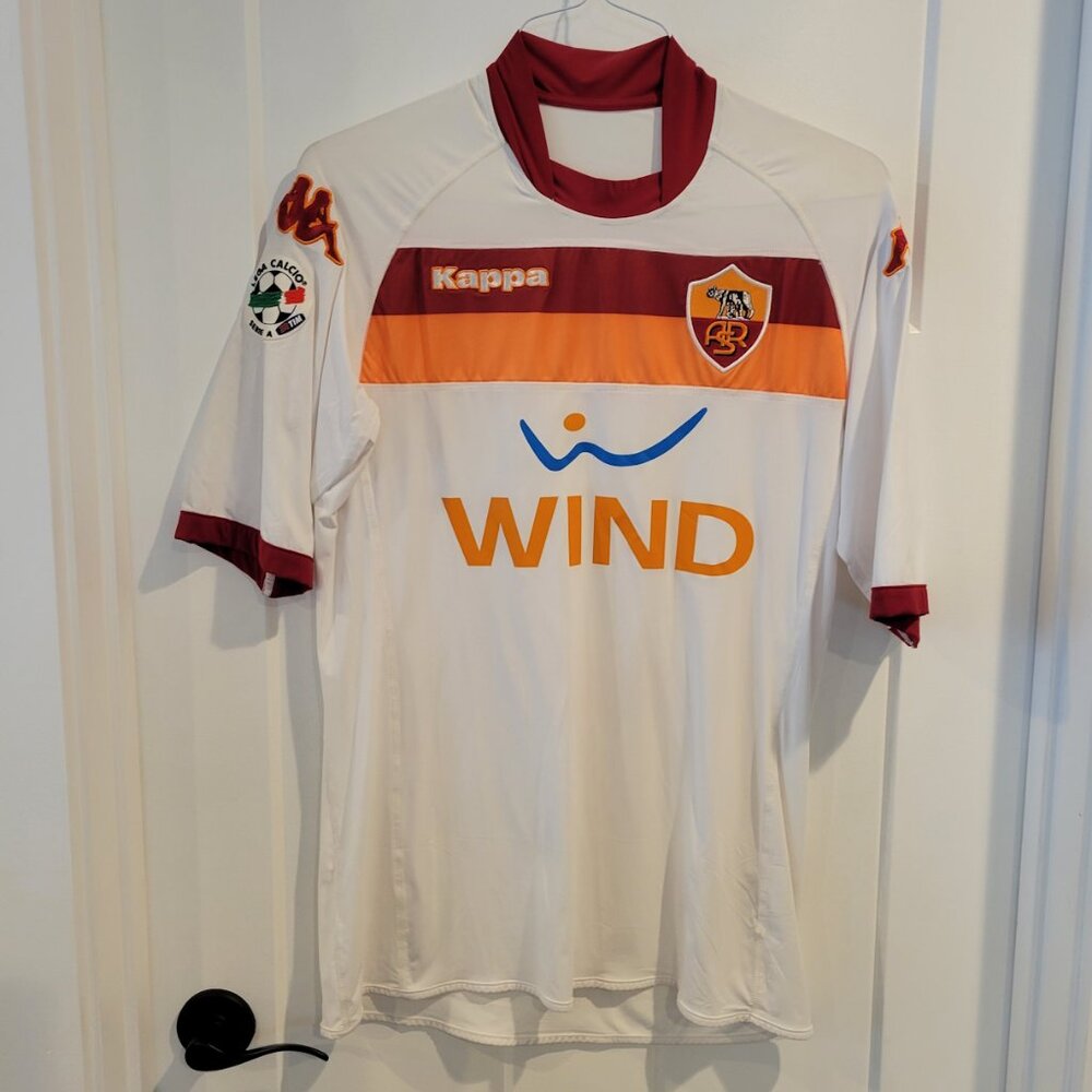 AS Roma Soccer Jersey Size L
